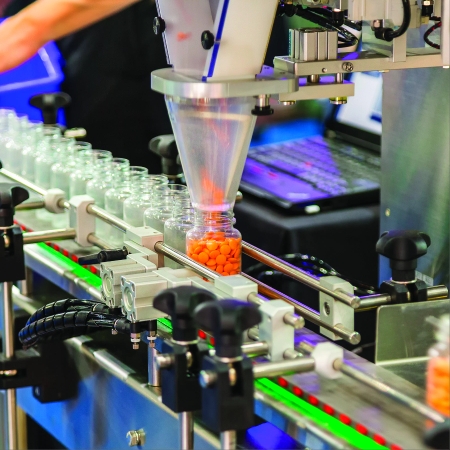 Pharmaceutical production line