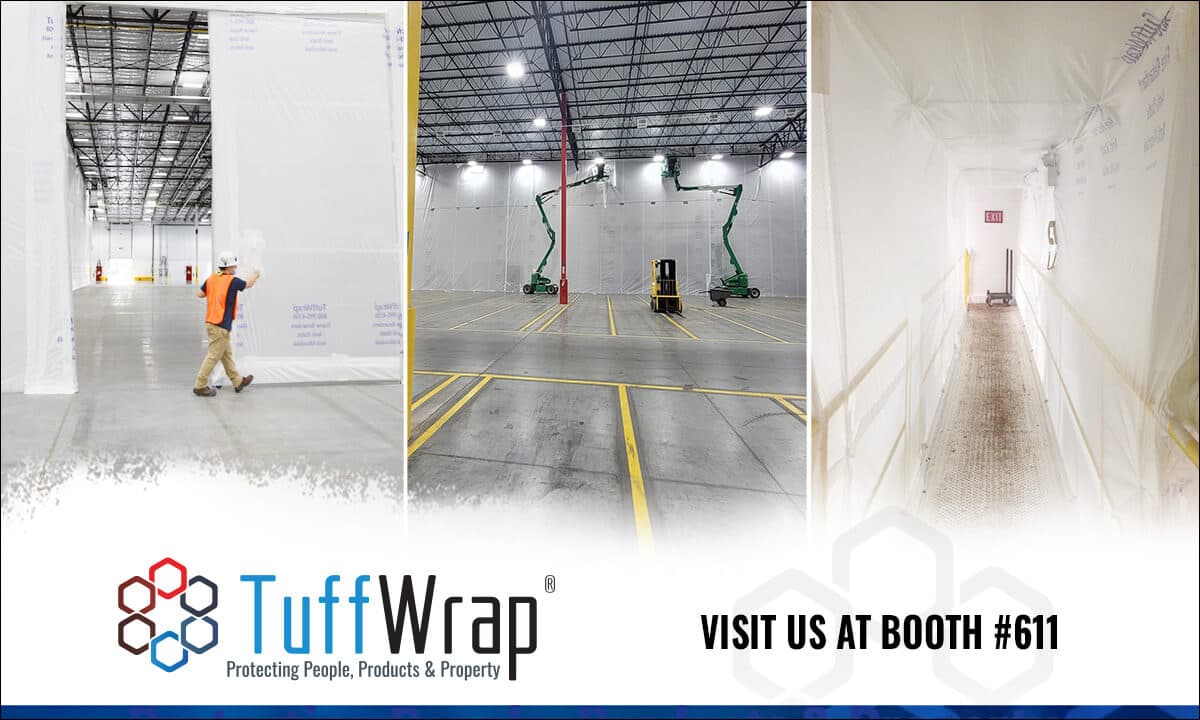 TuffWrap® Installations at Booth #611 at IIBEC’s Intl Convention and Trade Show on March 2nd- 6th, 2023
