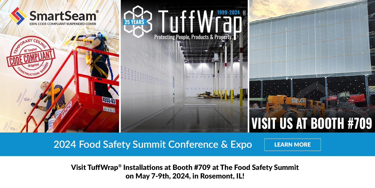 TuffWrap at Food Safety Summit Conference and Expo - May 7-9, 2024-Donald E. Stephens Convention Center, Rosemont, IL