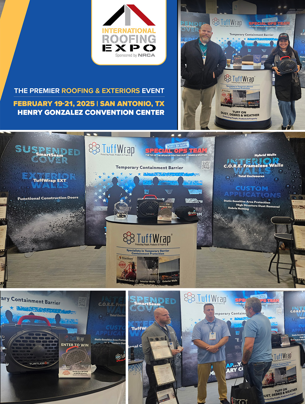 TuffWrap at International Roofing Expo 2025