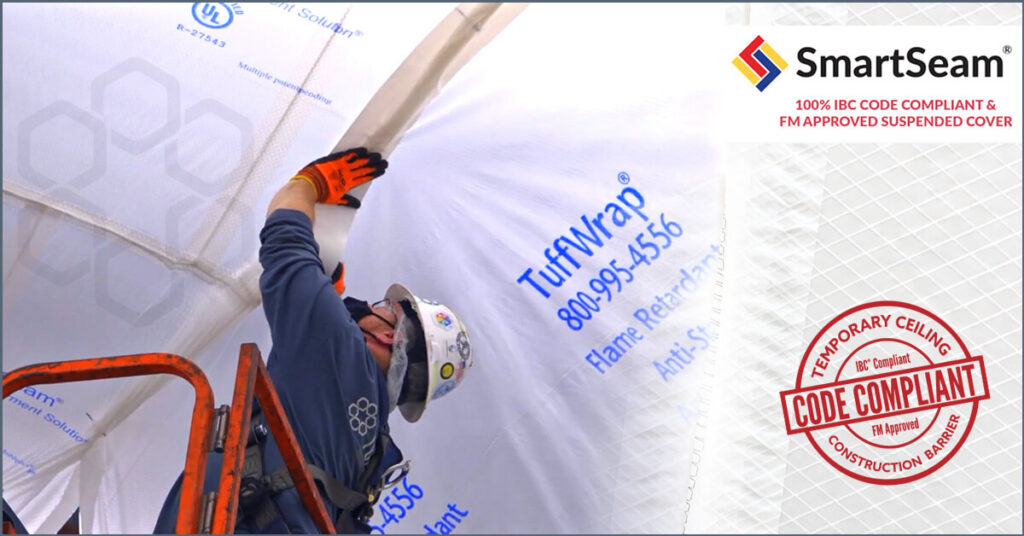 SmartSeam Suspended Cover - The Name Says It All
