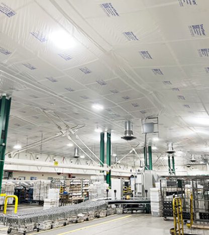 TuffWrap SmartSeam Suspended Cover